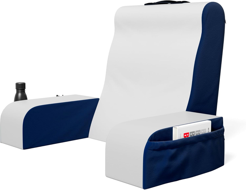 Bed Wedge Pillow Sleep Apnea Acid Reflux Back Pain Relief 19" Blue Wedge7