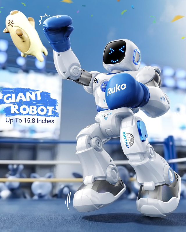 Programmable Smart Robot for Kids RC Interactive Voice & App Control Toy2