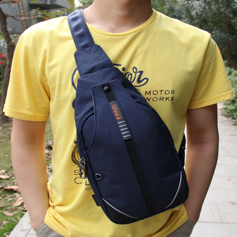 Unisex anti Theft Travel Hiking Walking Sling Cross Body Shoulder Chest Bag6