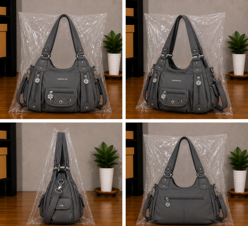 Women's Soft PU Leather Shoulder Bag Crossbody Purse Handbag0