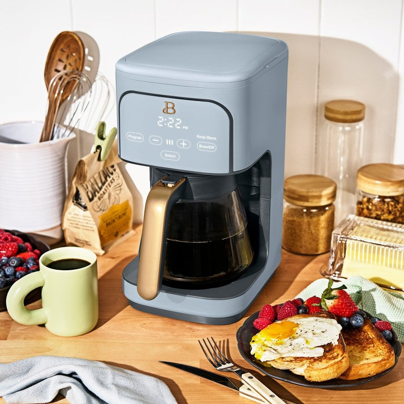 12 Cup Programmable Coffee Maker, Cornflower Blue by Drew Barrymore1