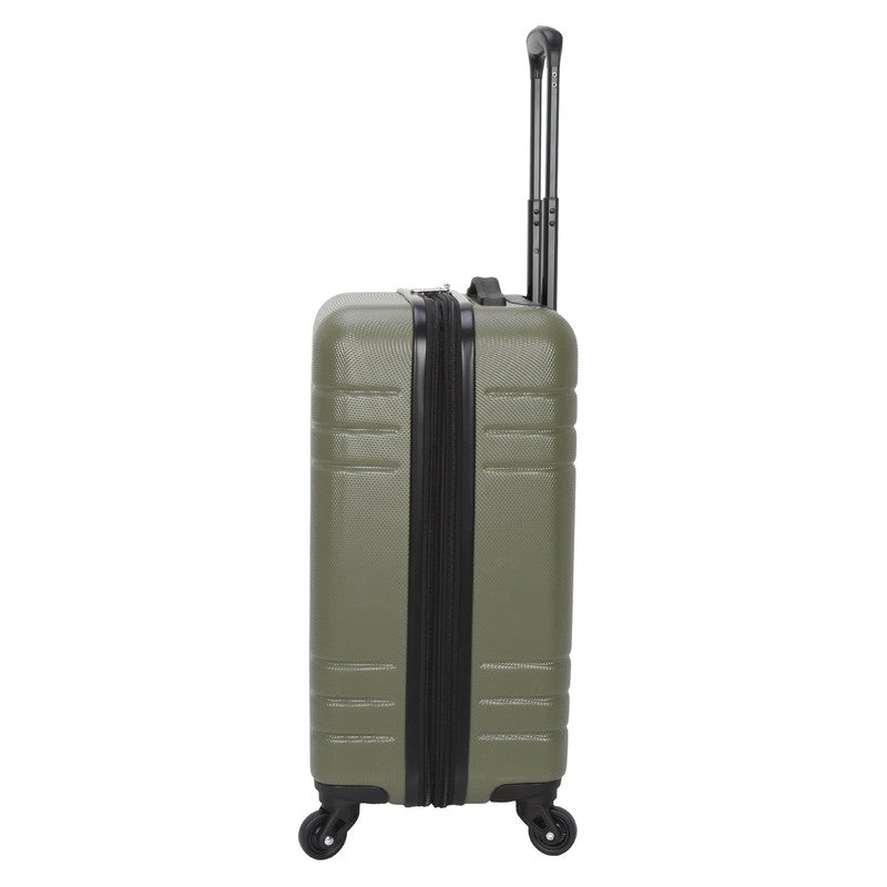 3 Piece Hardside Luggage Set with 360 Spinner Wheels and Divider Pockets, Includ5
