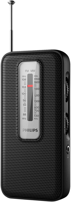 Compact Battery Operated AM/FM Radio with Tuning Light and Great Reception9