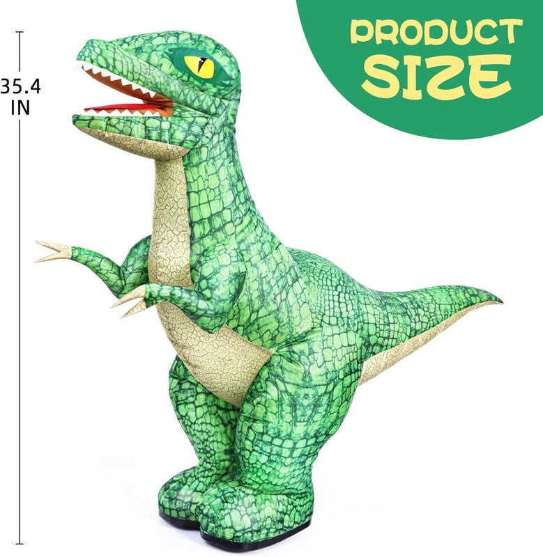 2.4GHZ Remote Control Inflatable Dinosaur Toy for Kids,Electric Toy Dinosaur wit2