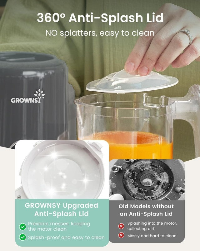 Baby Food Maker Steamer Blender Grinder One-Step Auto Cooking Dark Grey5