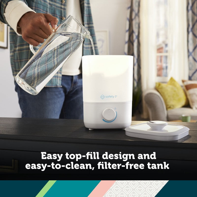 Easy Fill Cool Mist Humidifier, White4