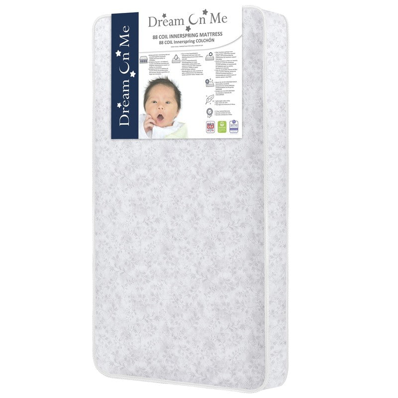 Twinkle 5" Crib Toddler Mattress Innerspring Waterproof GREENGUARD JPMA0