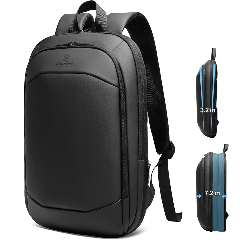 Expandable 15.6" Laptop Backpack for Men, Waterproof Computer Backpack for Busin0