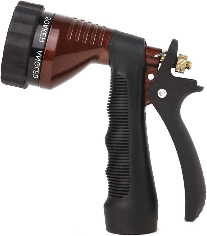 Adjustable Metal Garden Hose Nozzle with Spray Patterns for Plants & Cars10