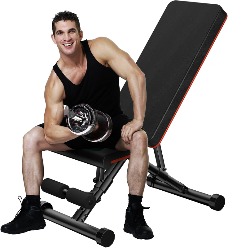 Adjustable Weight Bench 795LB Foldable Incline Home Gym Workout Bench9