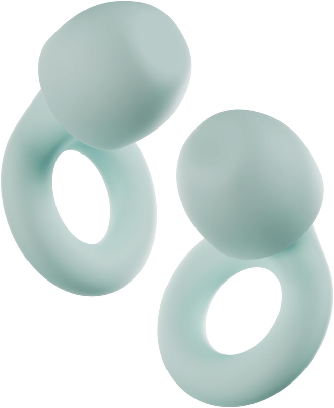 Quiet 2 Reusable Earplugs – Noise Reduction 24dB for Sleep & Focus Mint10