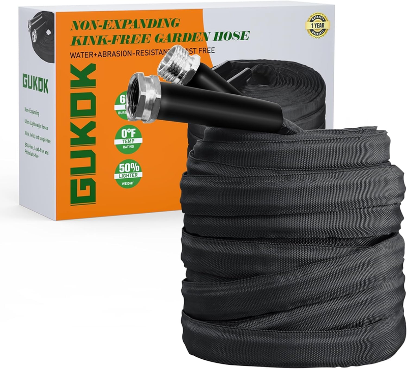 Garden Hose, Lightweight, Ultra Flexible, Durable, Kink Free Garden Hose, RV, Ma0