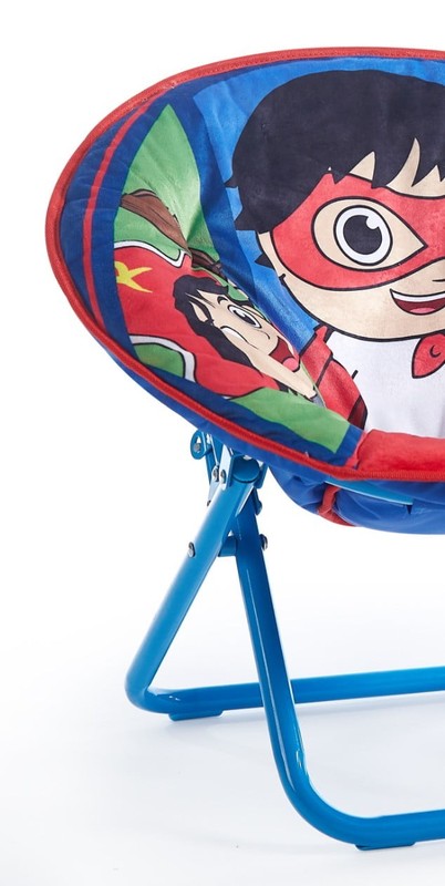 Red Polyester Toddler Armless Saucer Chair, Includes One Piece 19"- Inch4