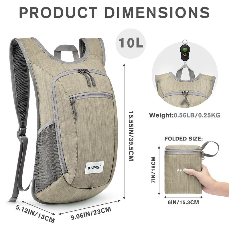 10L/15L/20L Hiking Backpack Lightweight Packable Hiking Daypack Small Travel Out5