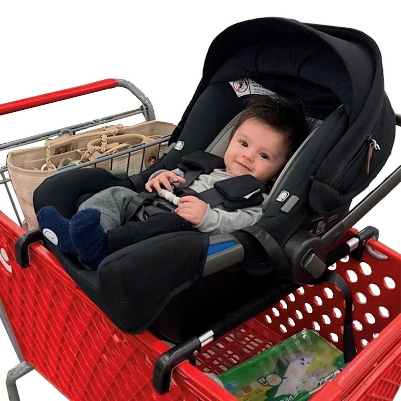 Car Seat Carrier for Shopping Carts, Keeps Babies Snug or Sleeping While Shop0