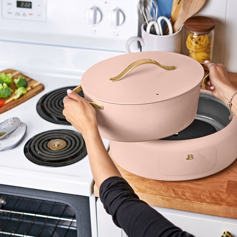 10 in 1, 6 Qt Electric Multi Cooker, Rose by Drew Barrymore10