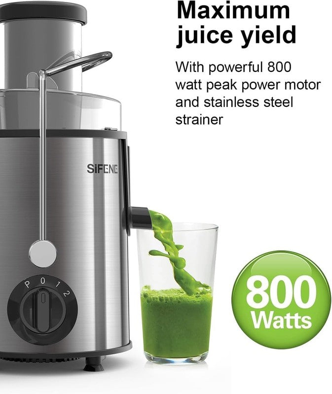 Centrifugal Juicer with 3" Big Mouth, Easy Clean, Non BPA Stainless Steel2