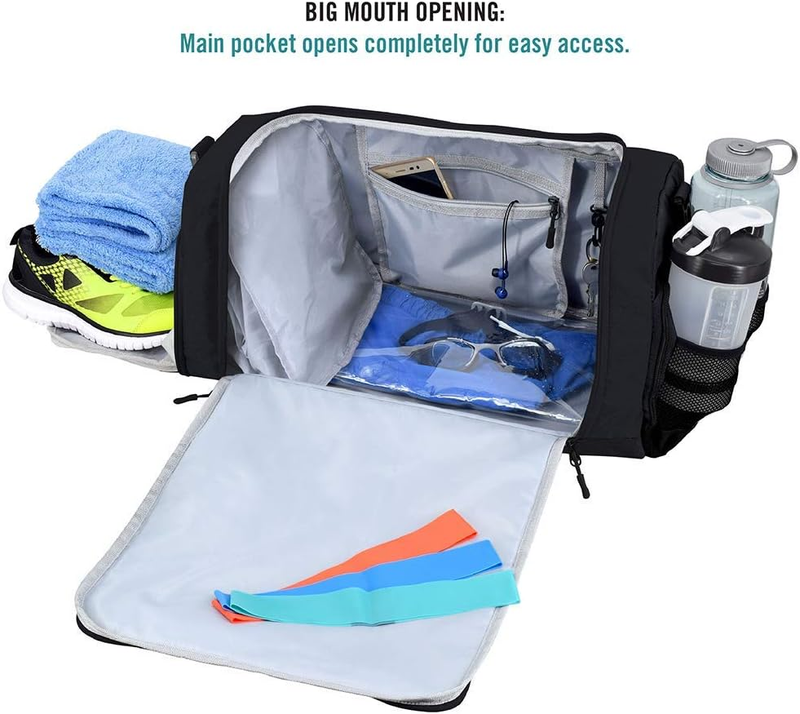 Ultimate Gym Bag 2.0 Durable Duffel Bag 10 Compartments Water Resistant3