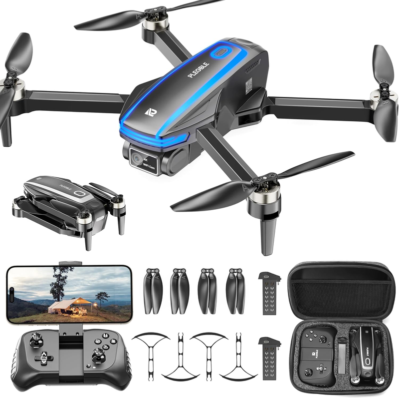 Drones with Camera for Adults 4K Brushless Motor Drone for Kids Beginners, FPV F8