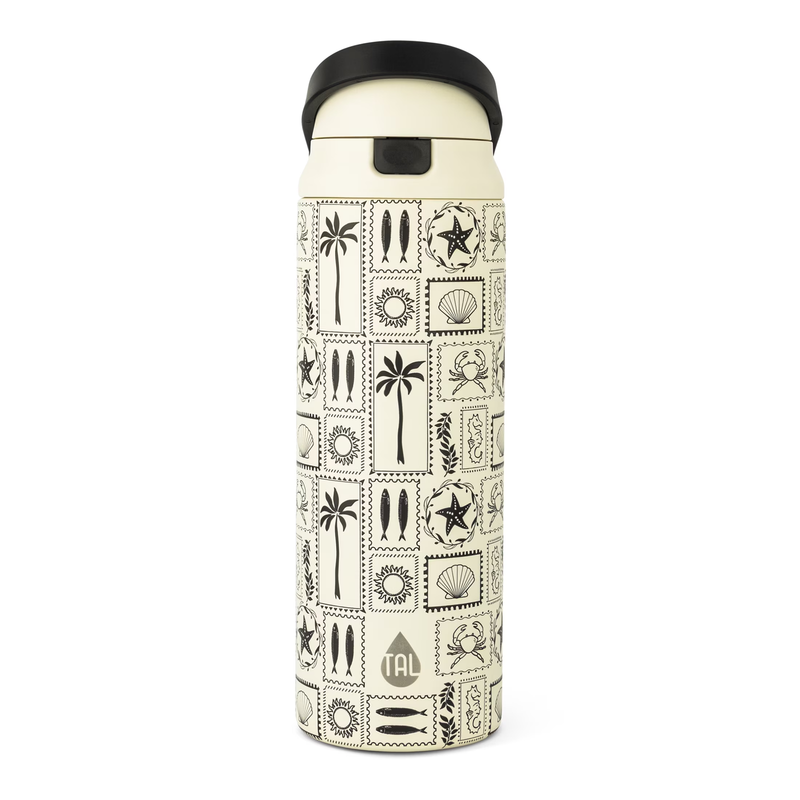 24oz Stainless Steel 2-in-1 Water Bottle with Straw and Chug Lid Shell Design0