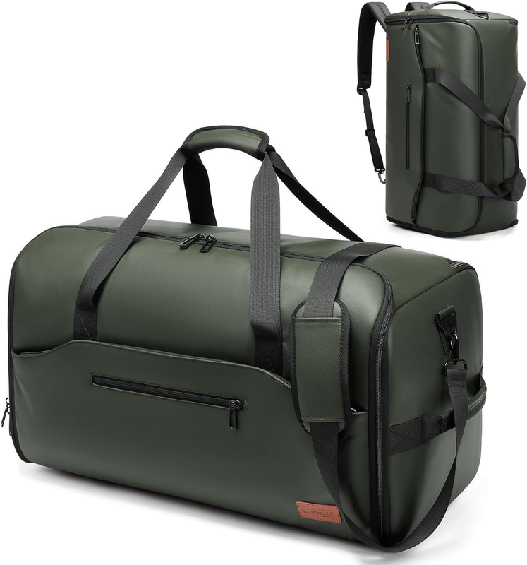 45L Garment Duffle Bag 3in1 Hanging Suit Travel Carry On Strap8