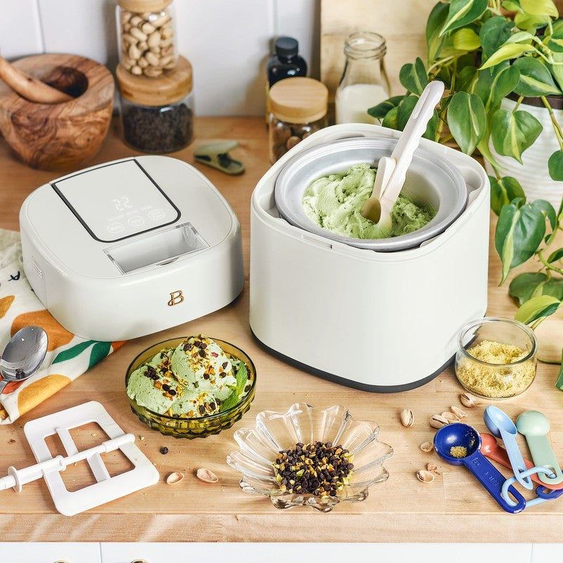 1.5 Qt Ice Cream Maker w/ Touch Display White Icing by Drew Barrymore2
