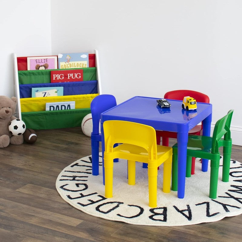 Primary Plastic Activity Table & 4 Chairs1