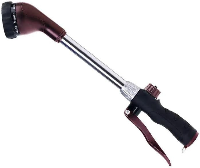 Heavy Duty 16-Inch Watering Wand with 8 Spray Patterns for Garden Use6