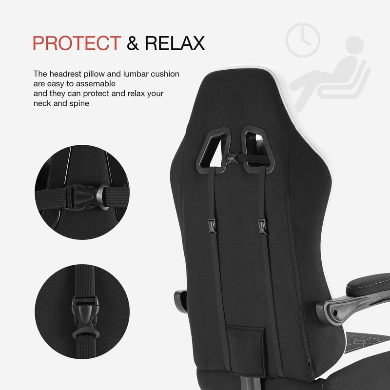 Gaming Chair, Office Chair High Back Computer Chair Executive Ergonomic Adjustab8