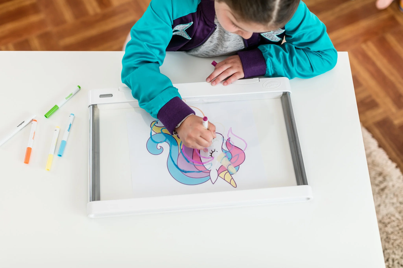 LED Light Board Drawing Tablet for Kids – Tracing & Art Toy Ages 6+4