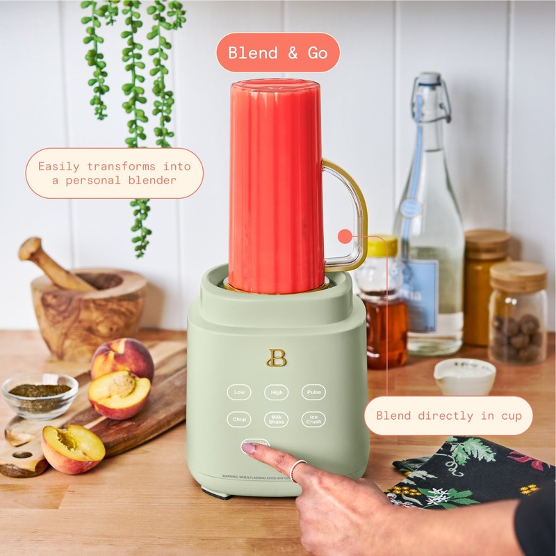 Powerexact Blender System, Sage Green by Drew Barrymore7