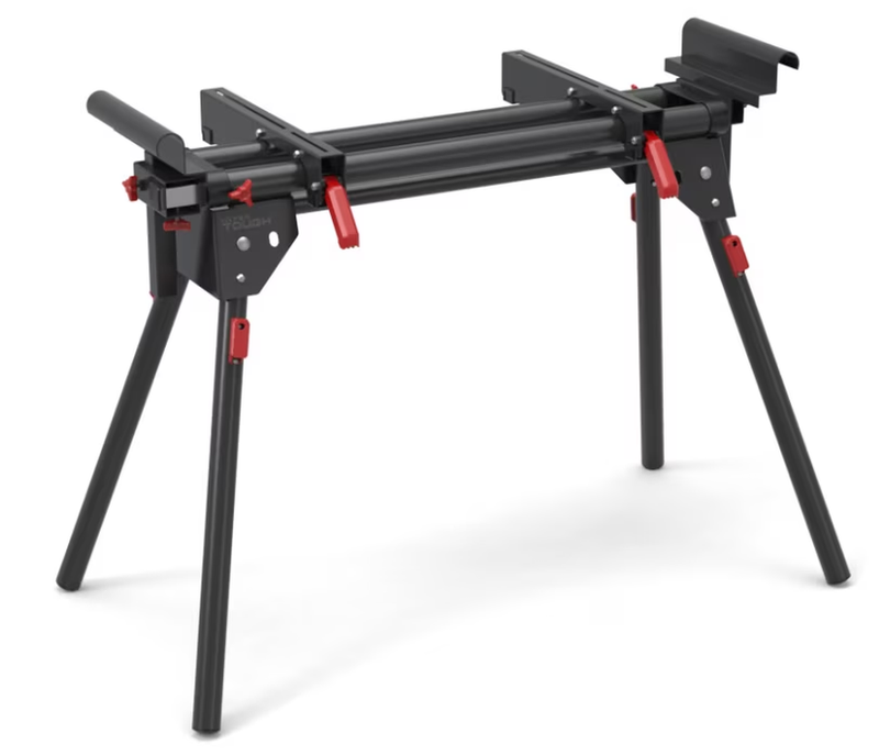 Hyper Stack Heavy Duty Miter Saw Stand 500lb Supports 10ft Boards0