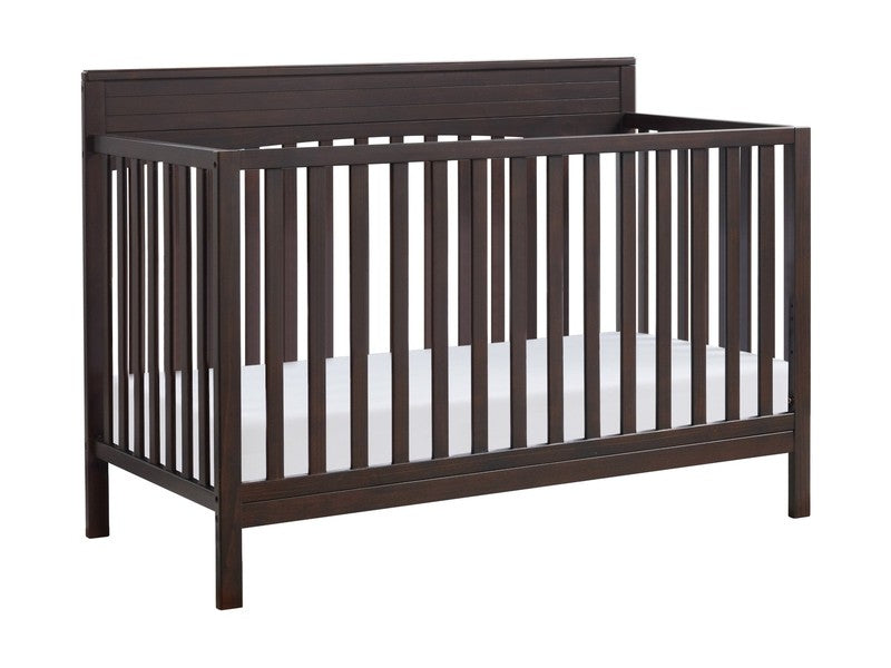 Harper 4-in-1 Convertible Crib Espresso Brown GREENGUARD Gold Wooden0