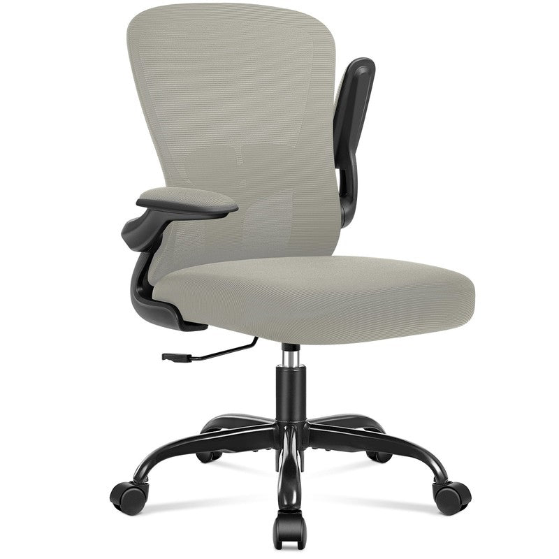 Office Chair, Ergonomic Desk Chair with Adjustable Lumbar Support, High Back Mes10