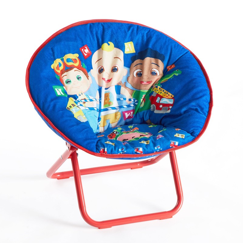Cocomelon Red Polyester Folding Chair for Toddler2