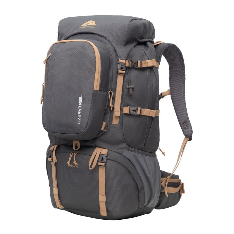 60L Hiking Backpack with Durable Fabric and Multiple Pock,Age Group:Adult11