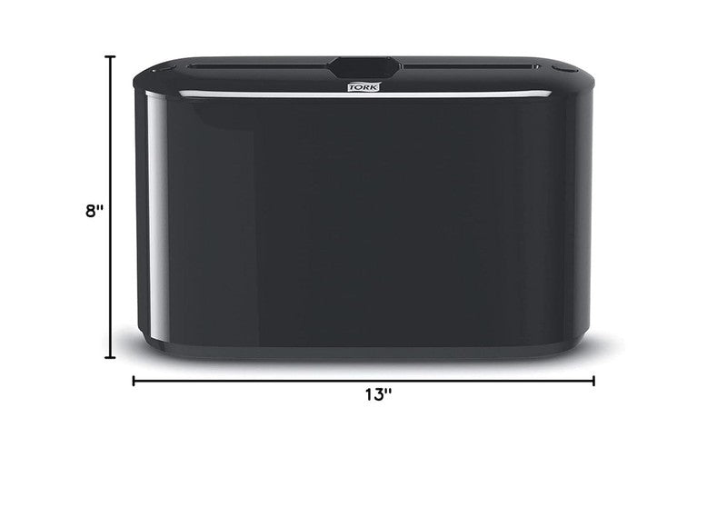 Xpress Paper Towel Dispenser Black Single Dispensing H2 Refills Space Saving9