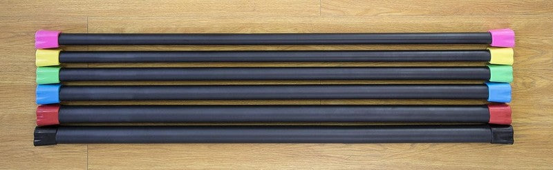 Total Body Weighted Workout Bar Exercise Bar Multiple Sizes 25lbs5
