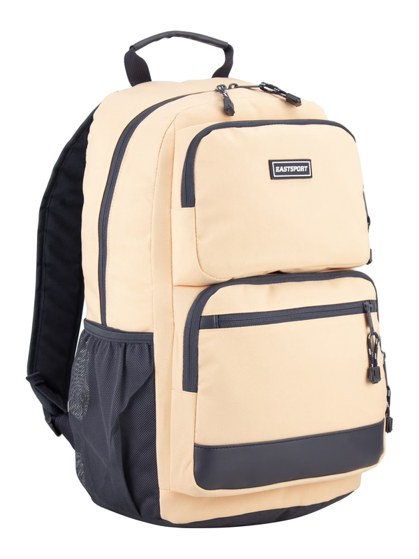 Unisex Aurora Core 17" Backpack Laptop School Bag Apricot Ice3
