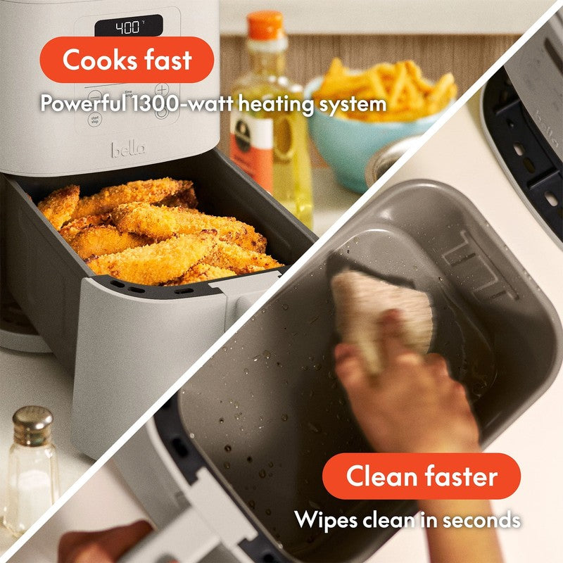4Qt Oatmilk Slim Air Fryer - Healthy Cooking Made Easy!9