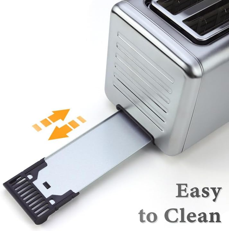 4 Slice Long Slot Toaster - Touch LED, Wide Slots, Dual Control, 6 Shades7