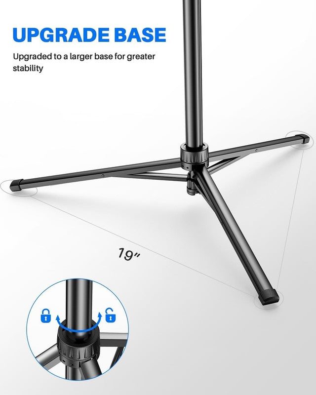 67'' Phone Tripod Selfie Stick w Remote Extendable Stand2