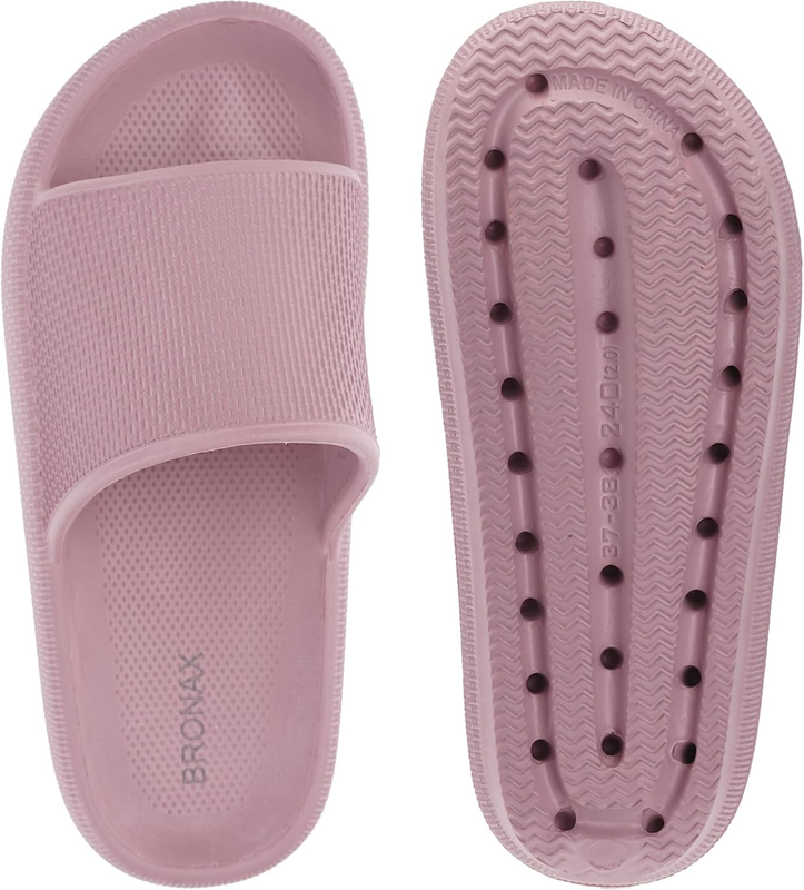 Pillow Slippers Women Men House Slides Cushioned Thick Sole Sandals5