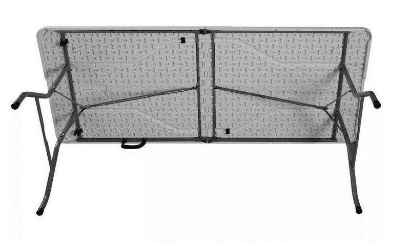 6 Foot Premium Folding Table, White Speckle3