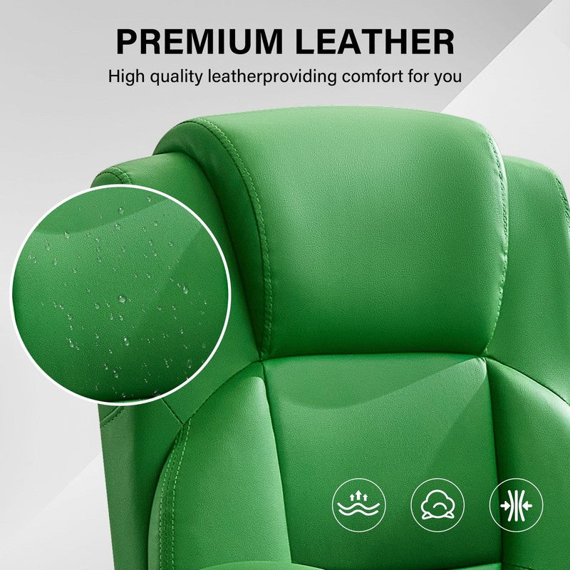 Leather Office Chair, Big and Tall Office Chair 400LBS Wide Seat Ergonomic Compu9