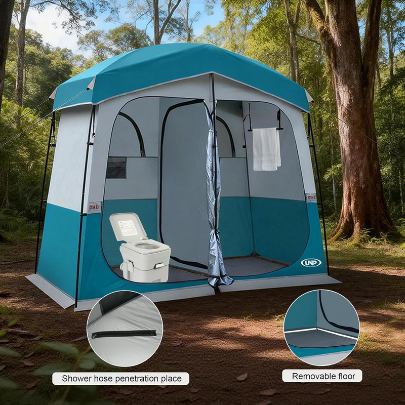 Camping Shower Tent Portable Privacy Dressing Room Toilet Outdoor Shelter3