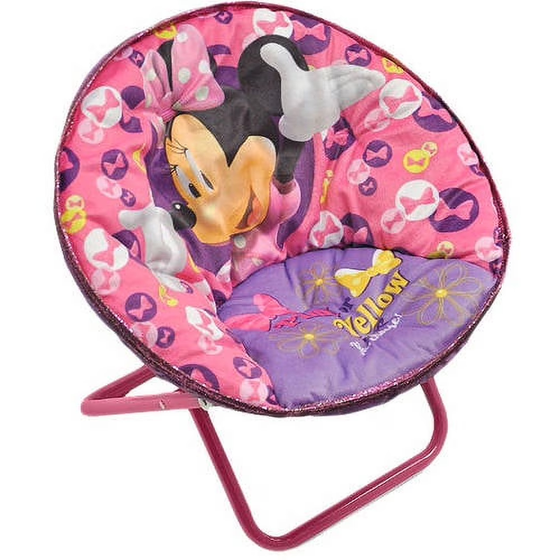 Minnie Mouse Saucer Chair, Available in Multiple Characters0