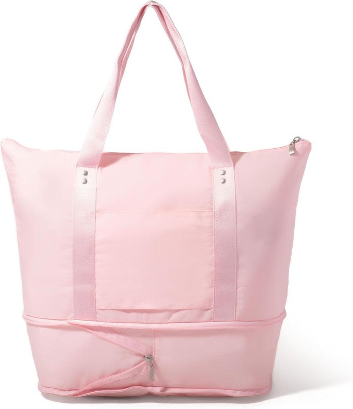 Carryall Expandable Lightweight Travel Tote 22" Packable Folding Compact Nylon W9
