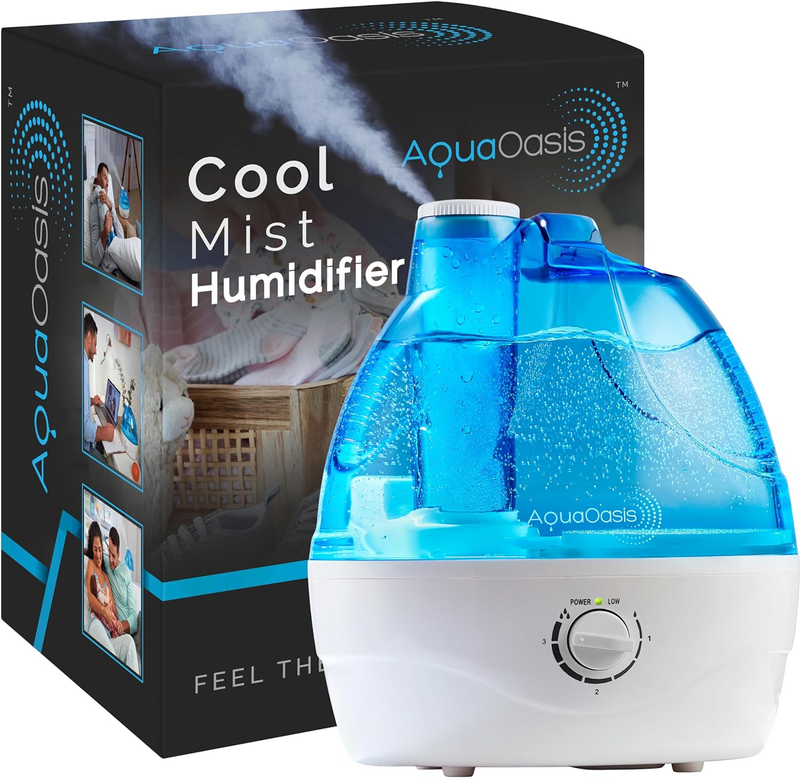 Humidifier 2.2L Cool Mist Quiet w/ 360° Nozzle Auto Shut Off for Baby Room9