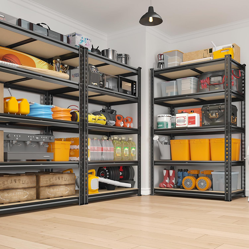 2020LBS Storage Shelves 5 Tier Garage Shelving Heavy Duty Adjustable Garage Shel1
